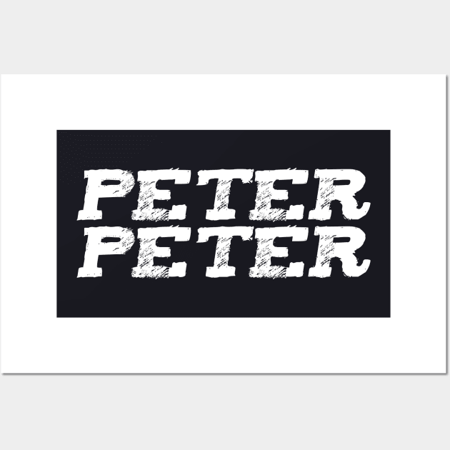 Mens Funny Halloween Shirt For Men | Peter Peter Costume Wall Art by TeesByJay